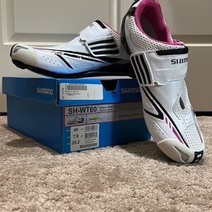 Shimano SH-WT60 Triathlon Cycling Shoes - Size 40 NIB